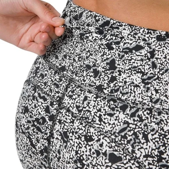 Lululemon Fast And Free Short 10 Non-ReflectiveSporadic Black